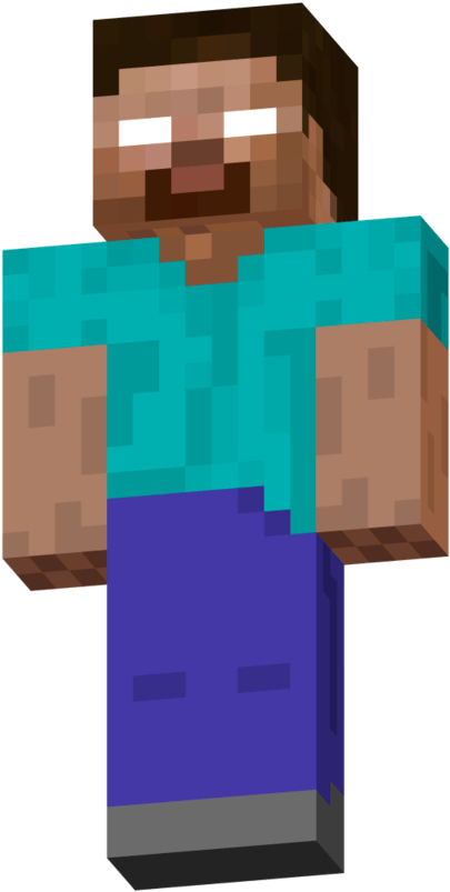 Drawn Scythe Minecraft Herobrine - Minecraft Herobrine (292x500), Png Download