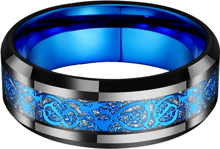 Blue Sapphire King Ring (1200x1200), Png Download