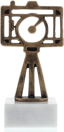 Outline Figure Camera 15,5cm - Trophy (900x600), Png Download