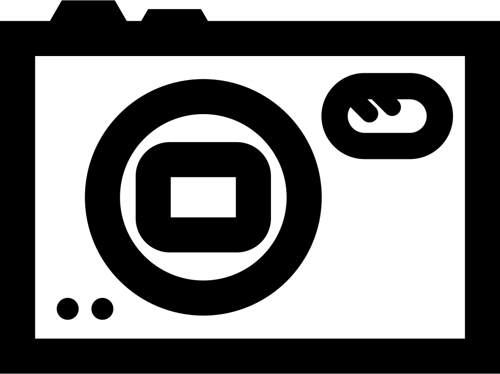 Photo Camera Outline Symbol Vector - Camera (400x400), Png Download