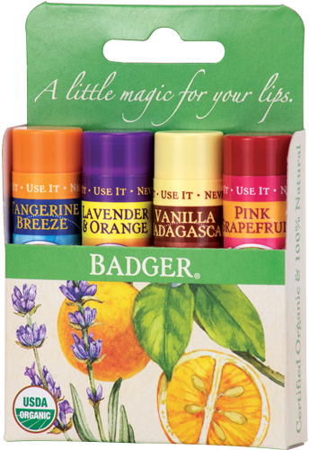 Badger Lip Balm, Classic, Sticks (500x500), Png Download