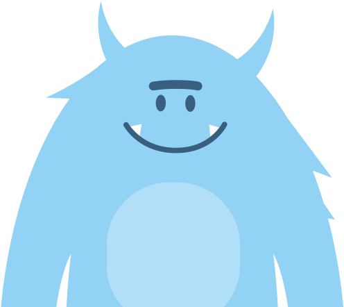 The Big Bold Yeti - Blue Yeti Clip Art (535x477), Png Download