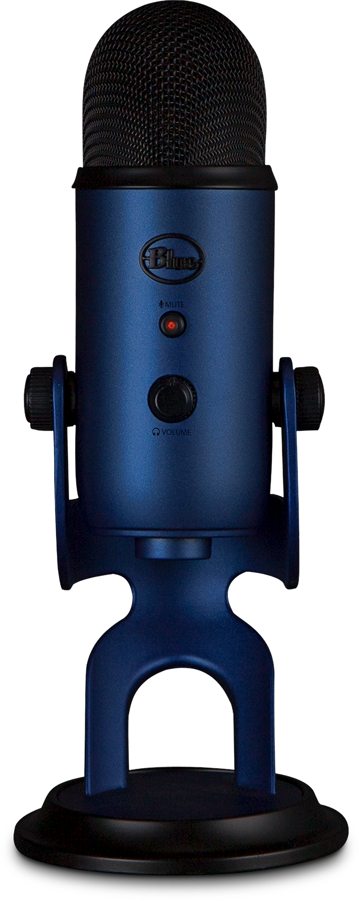 Blue Microphones Yeti Usb Midnight Blue - Blue Snowball With Mic Arm (707x1772), Png Download
