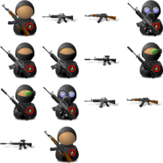 Search - Soldier Icon (592x592), Png Download