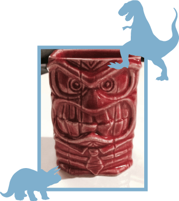 Limited Edition Inside Out Anger Tiki Mug, Signed By - Manduca Sexta (360x403), Png Download