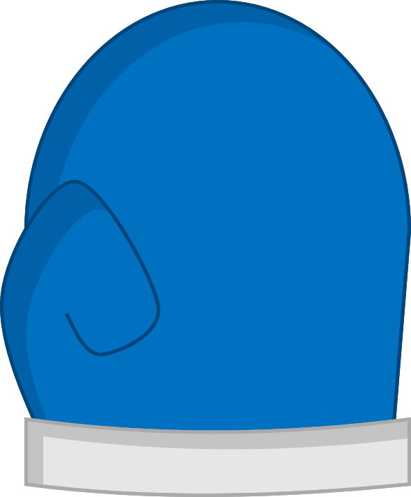 Blue Boxing Glove (590x713), Png Download