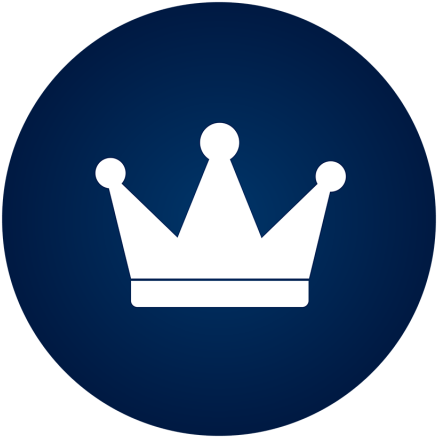 Crown Icon, Icon, Sign, Symbol Png And Vector - Icon (640x640), Png Download