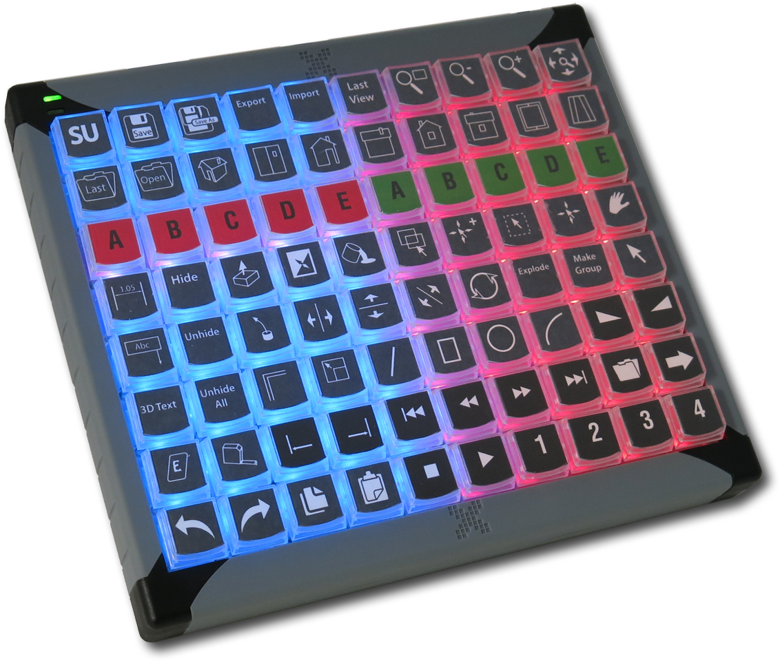X-keys Xk-80 Usb Programmable Keyboard (1200x1020), Png Download