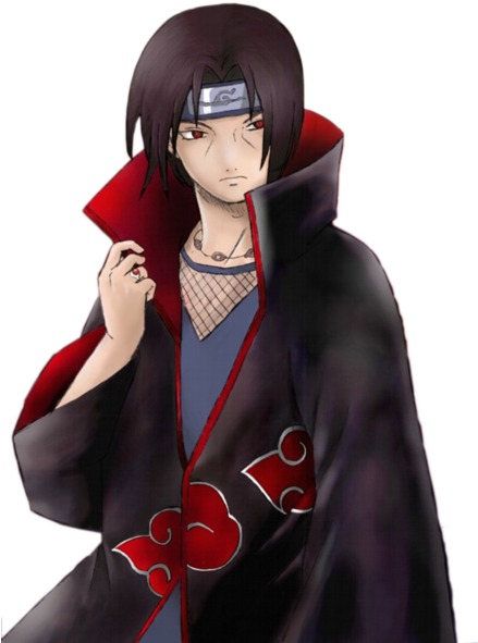 Share This Image - Itachi Akatsuki (438x600), Png Download