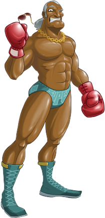 Super Macho Man (371x480), Png Download