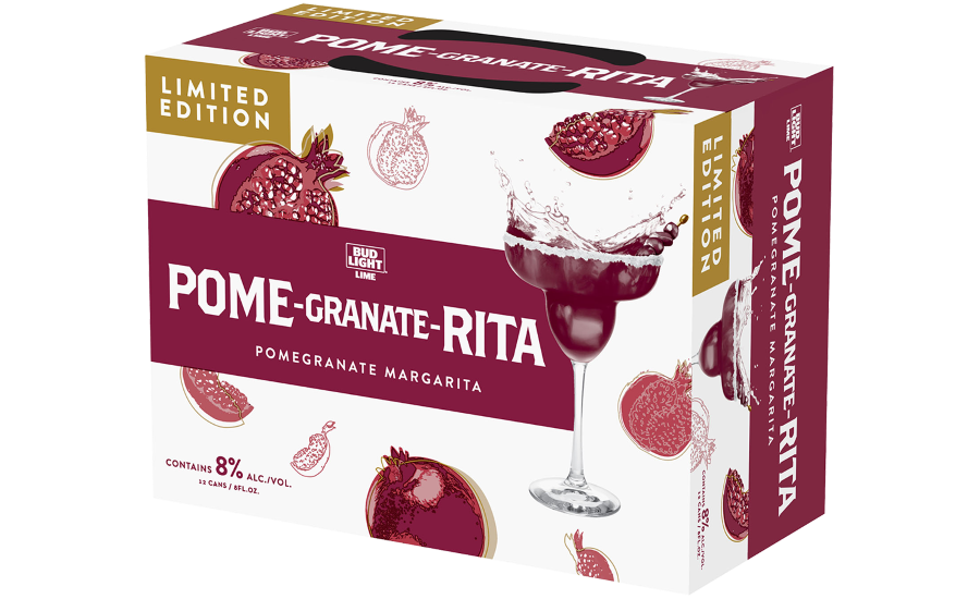 Pome Granate Rita - Pomegranate Rita Bud Light (900x550), Png Download