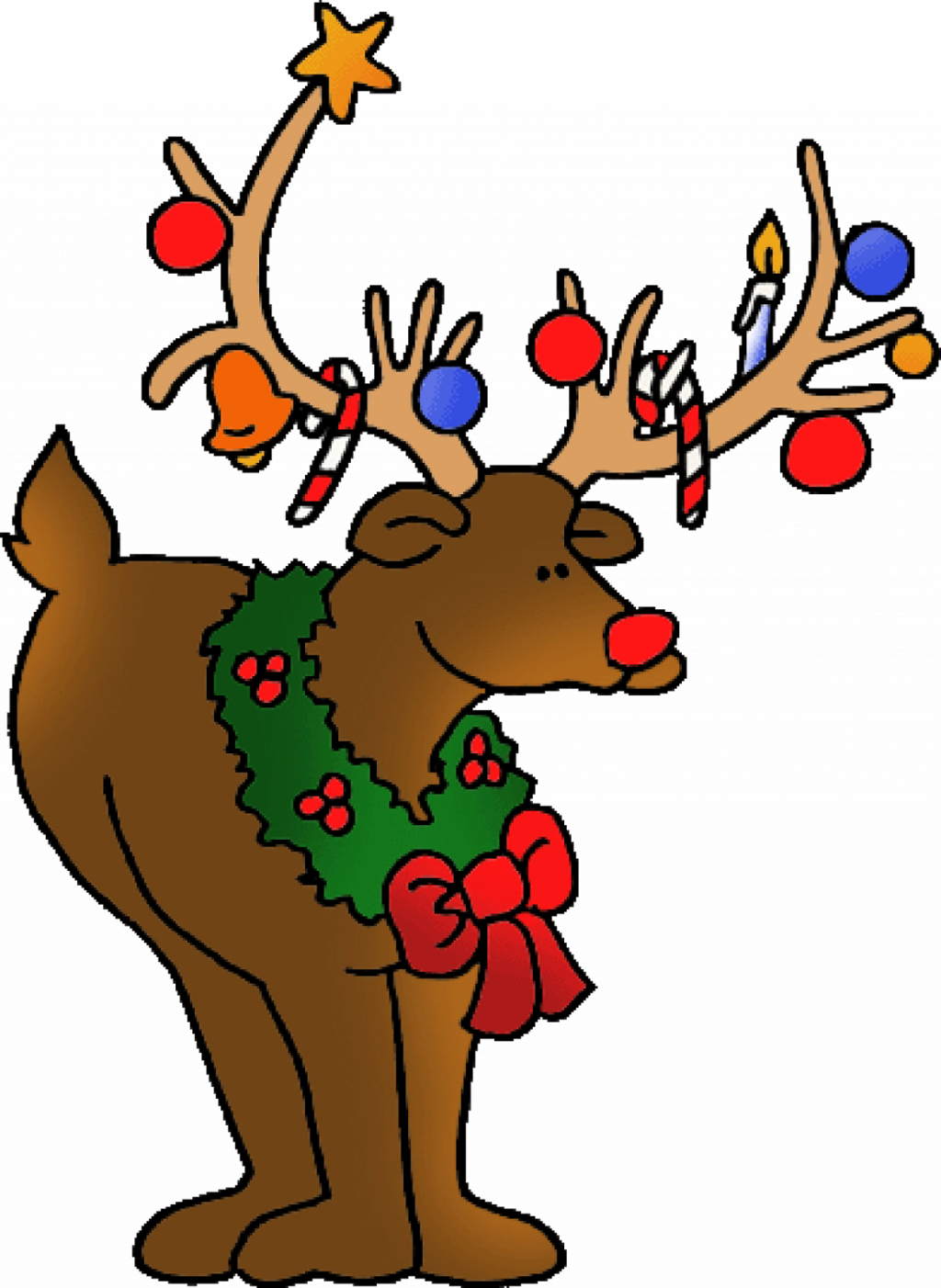 Christmas ~ Free Christmas Clip Art Images Borders - Christmas Clip Art High Resolution (1024x1402), Png Download