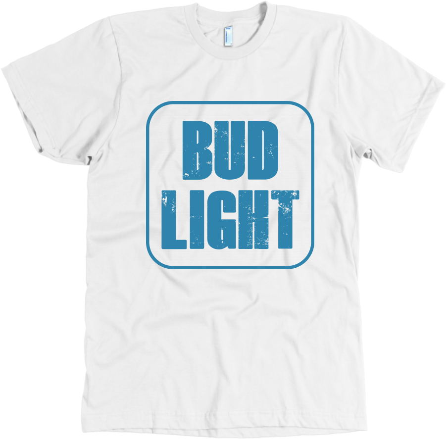 Bud Light T-shirt - Number (1024x1024), Png Download