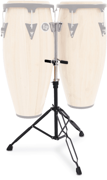 Latin Percussion City Congas With Stand, Natural Wood (604x604), Png Download