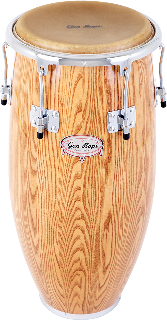 Gon Bops Congas - Gon Bops Alex Acuna Series Tumba Drum Natural Lacquer (460x460), Png Download