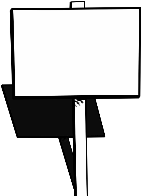Cartel Blanco Png - Cartel En Blanco Png (514x720), Png Download