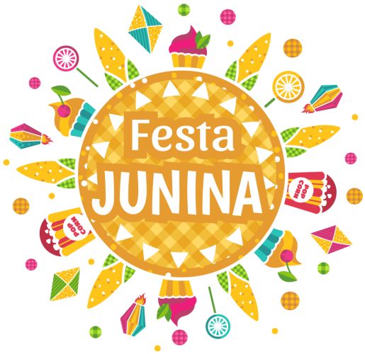 Creativo De Diseño De Cartel Festa Junina - Festas Juninas Desenho Png (640x640), Png Download