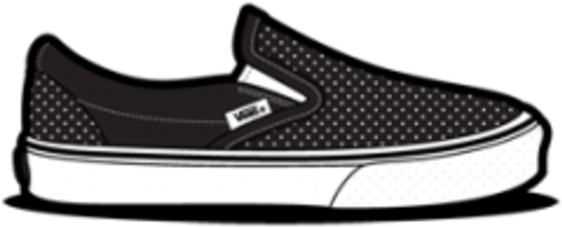 Vans Air Cool Icon - Slip On Shoes Clipart (600x600), Png Download