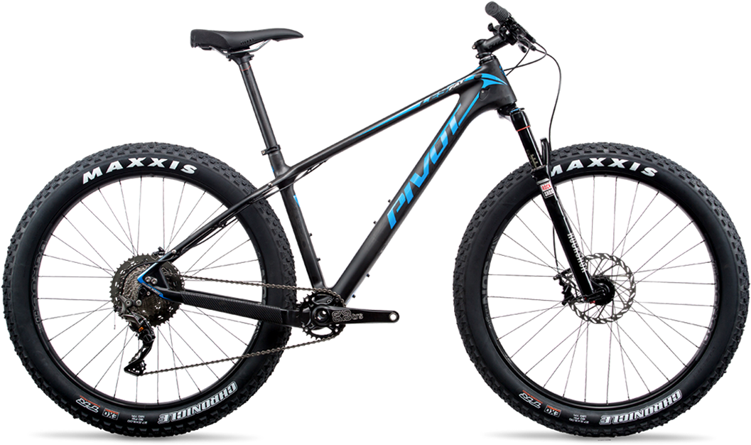 All Black Mountain Bikes (1140x653), Png Download