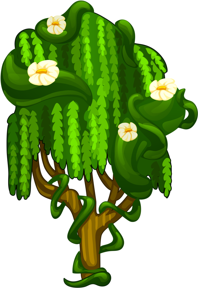 Árvores E Arbustos - Illustration (700x1024), Png Download