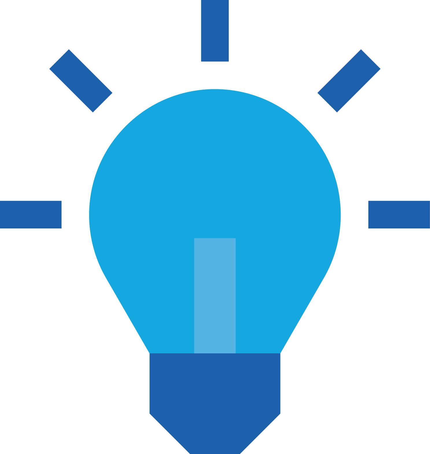 Ideabase Lightbulb Icon - Knowledge Vector Png (1487x1570), Png Download