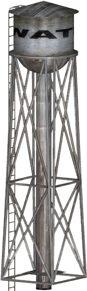 Water Tower - Transmission Tower (574x574), Png Download