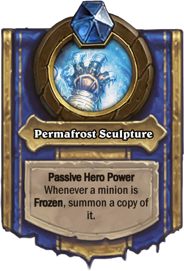 Knights Of The Frozen Throne Warlock (400x550), Png Download