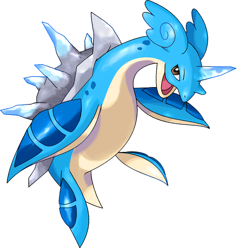 Shiny Mega Lapras Pokédex - Shiny Mega Lapras (769x800), Png Download