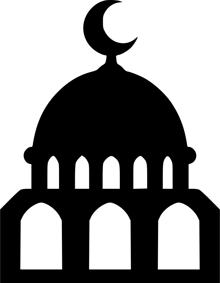 Clip Art Freeuse Mosque Clipart Transparent Background - Mosque Logo Png (764x980), Png Download