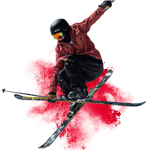 Oneday Ski / Snowboard Package - Freestyle Skiing Png (500x494), Png Download