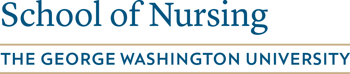Gw School Of Nursing - George Washington University School Of Nursing (1200x256), Png Download