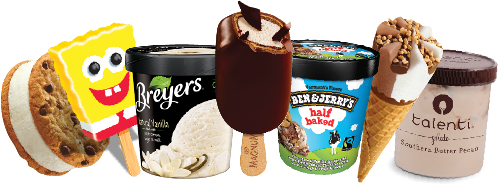 Dixie Belle Has Exclusive Access To Unilever's Brands - Breyers Original Ice Cream Natural Vanilla 16 Oz (1080x576), Png Download