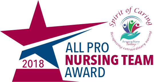 All Pro Nursing Team Award Application - Team Nursing (538x288), Png Download