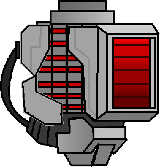 Ultra Flame Bazooka - Energy (522x544), Png Download