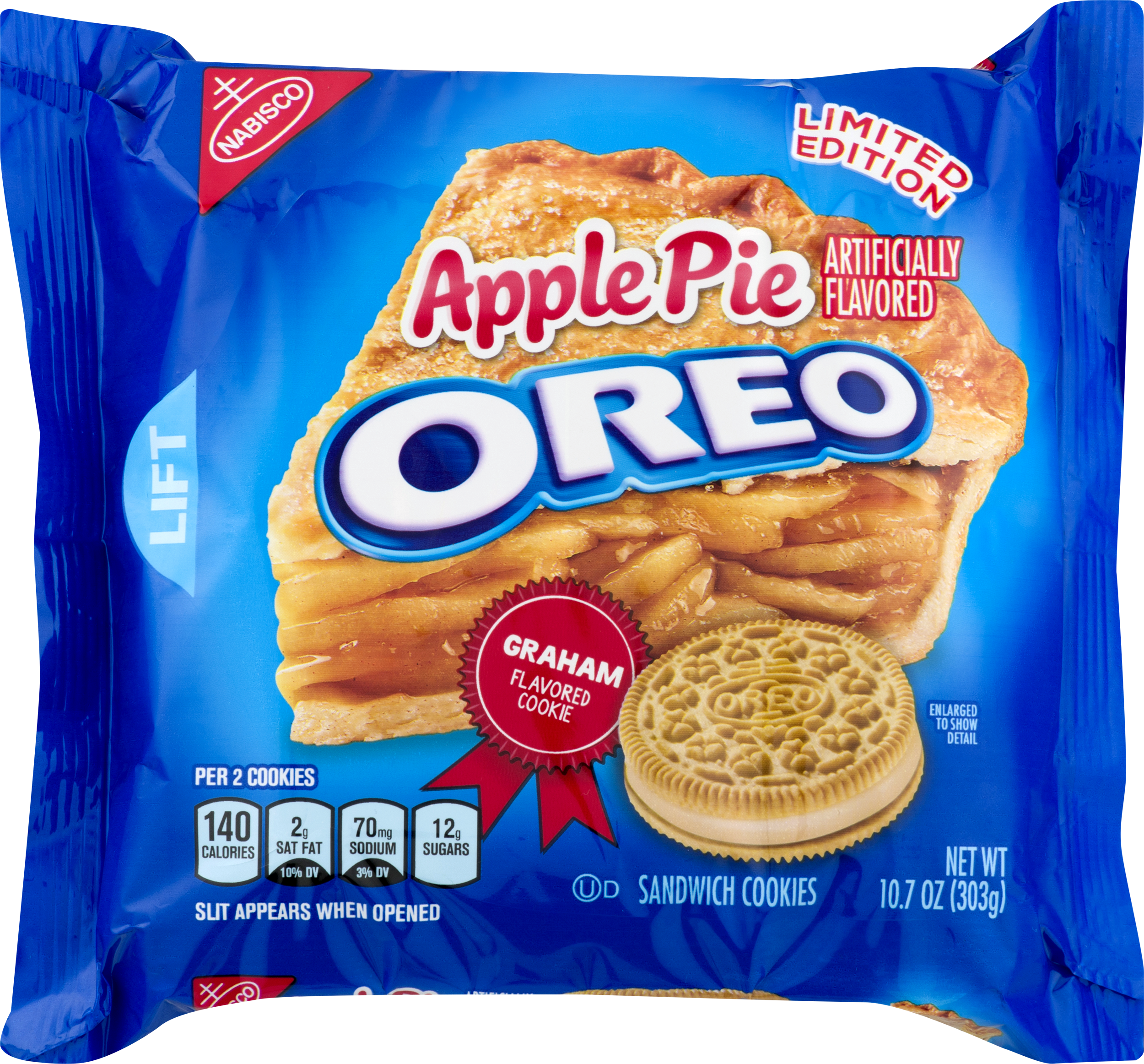 Apple Pie Oreo (2500x2324), Png Download