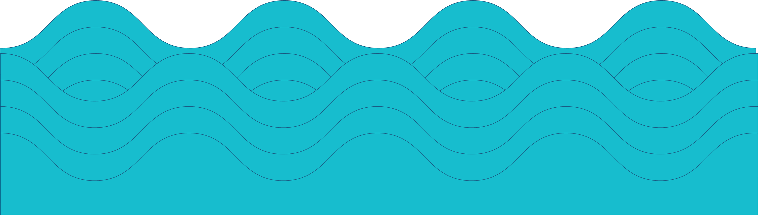 Turquoise Pattern - Library (3444x1344), Png Download