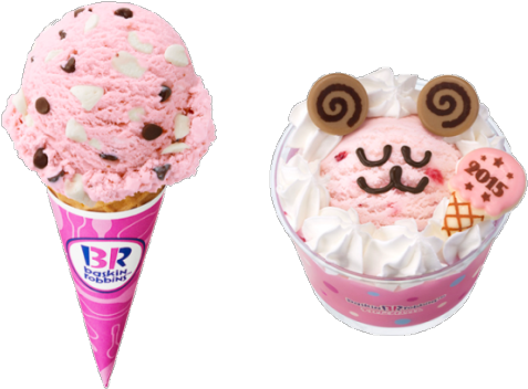 26 Notes - Baskin Robbin Ice Cream Png (500x386), Png Download