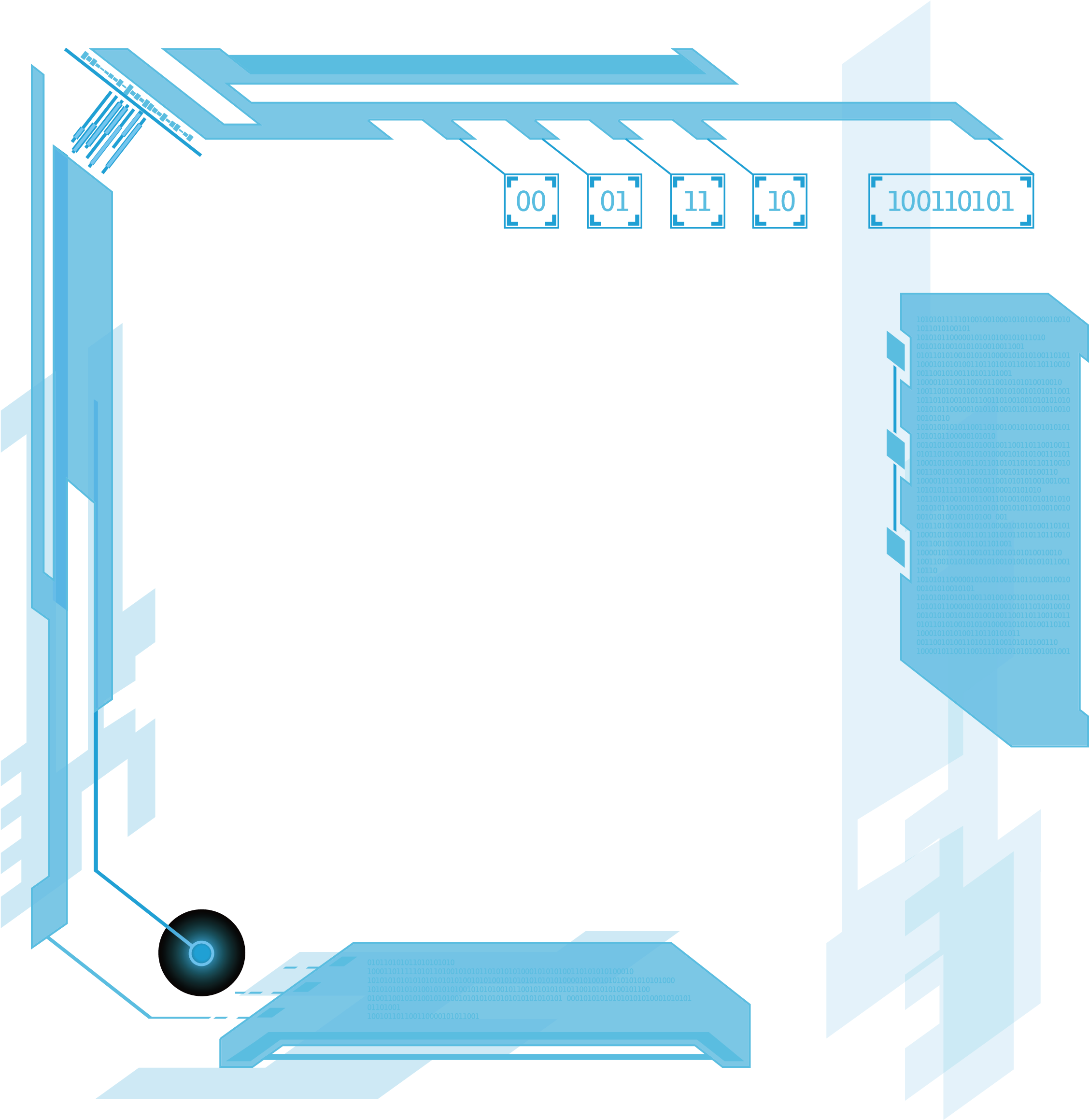 Science Frame Png Blue Graphic Design Science And 785