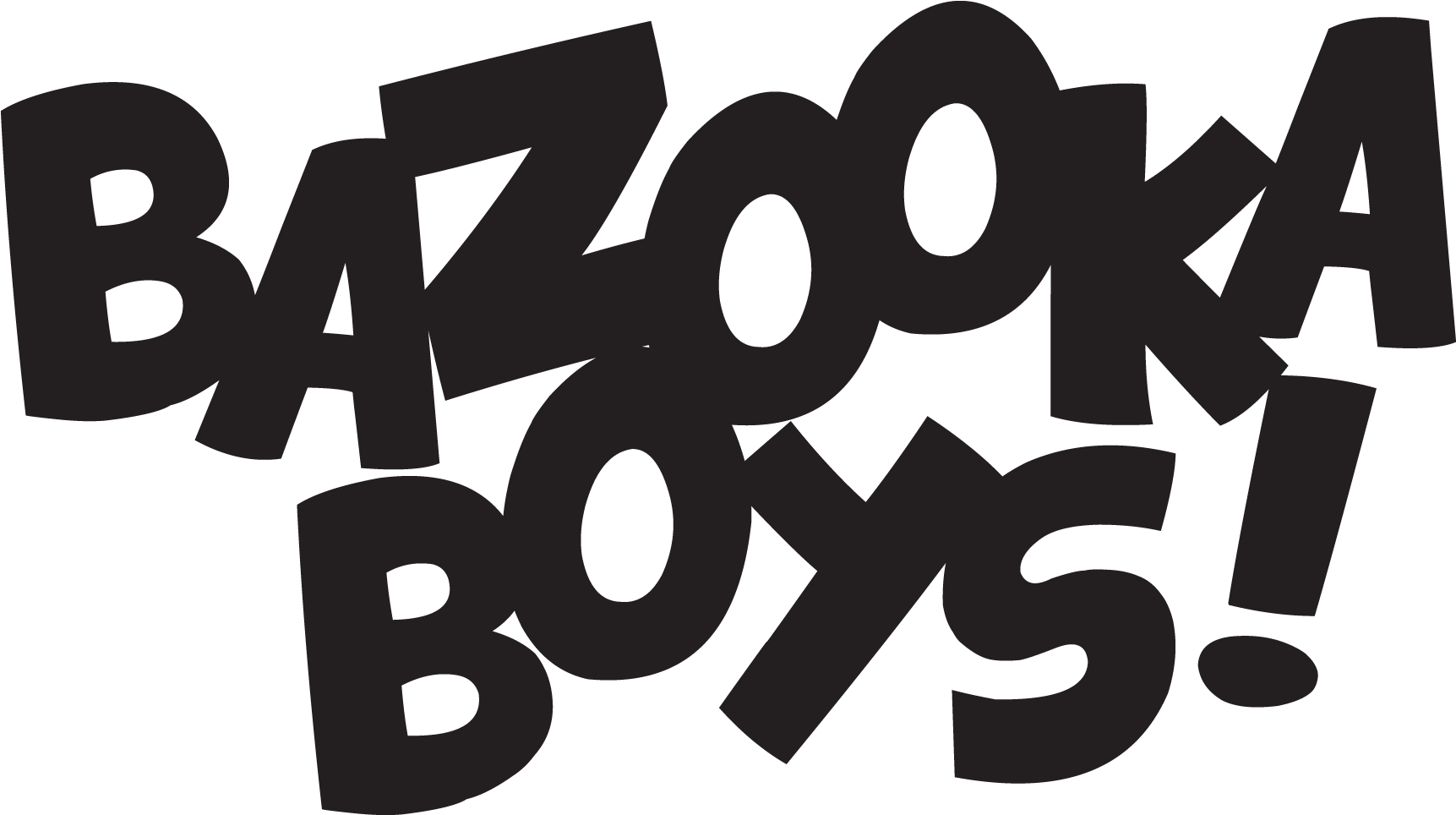 Bazooka Boys Logo - Bazooka Font (1800x1050), Png Download