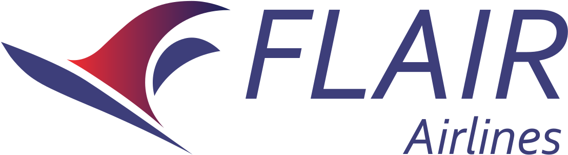 Flair Airlines Logo (1200x389), Png Download