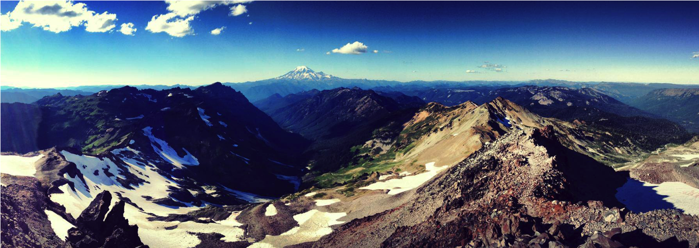 Views From Old Snowy Mountain - Summit (1440x900), Png Download