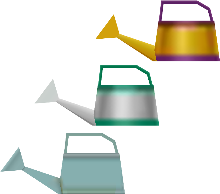 Download Zip Archive - Animal Crossing Watering Can (750x650), Png Download