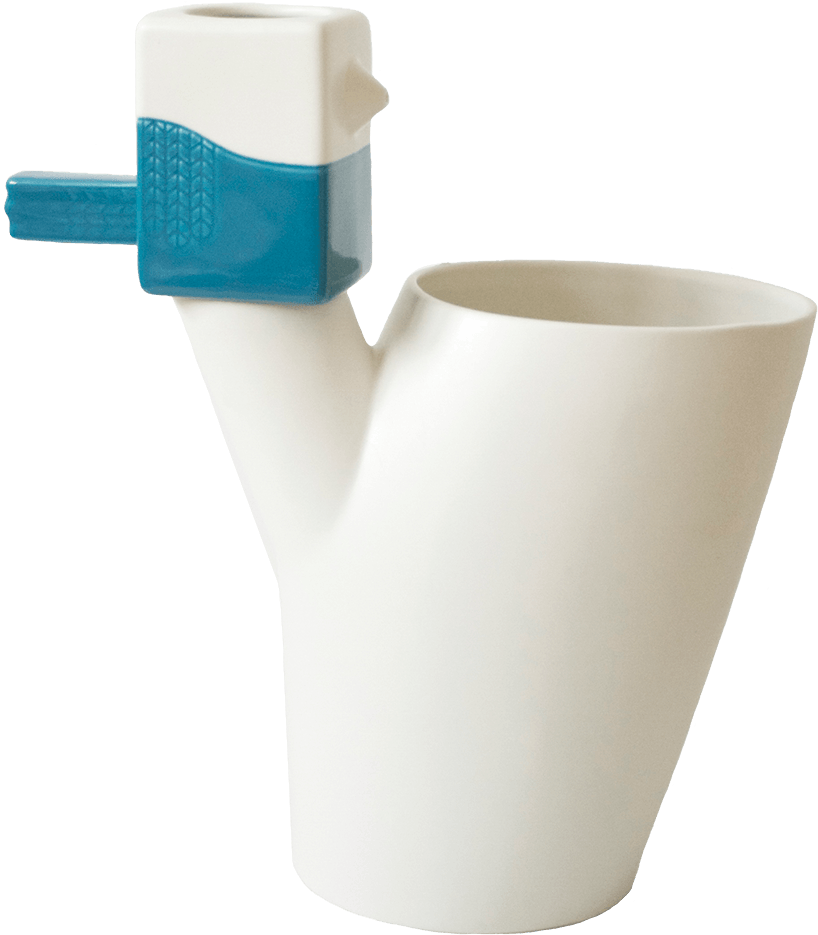 Treetop Vase And Watering Can Designed By Ping & Moos - Ceramic (1181x1181), Png Download