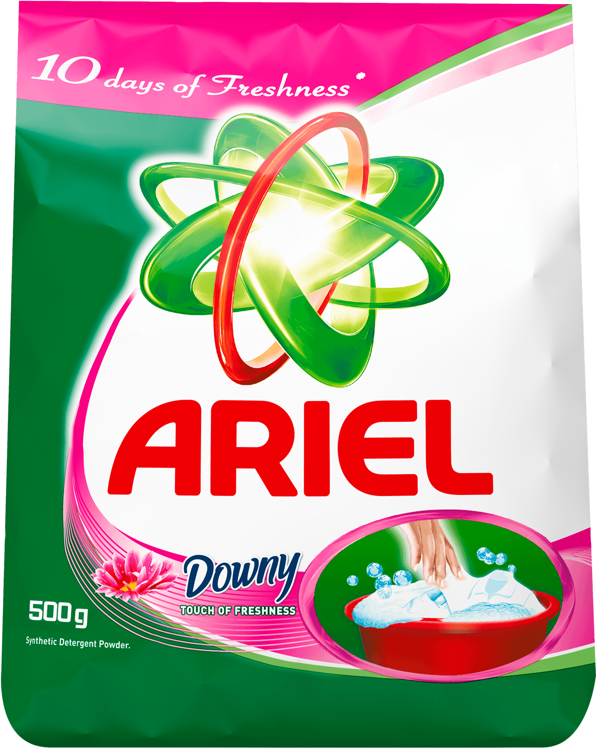 Download Png Image Report - Ariel 24 Hour Fresh Washing Detergent Powder (1600x1600), Png Download