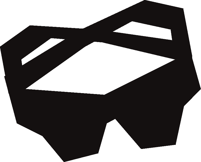 Double Eye Patch Detail - Double Eyepatch (844x682), Png Download