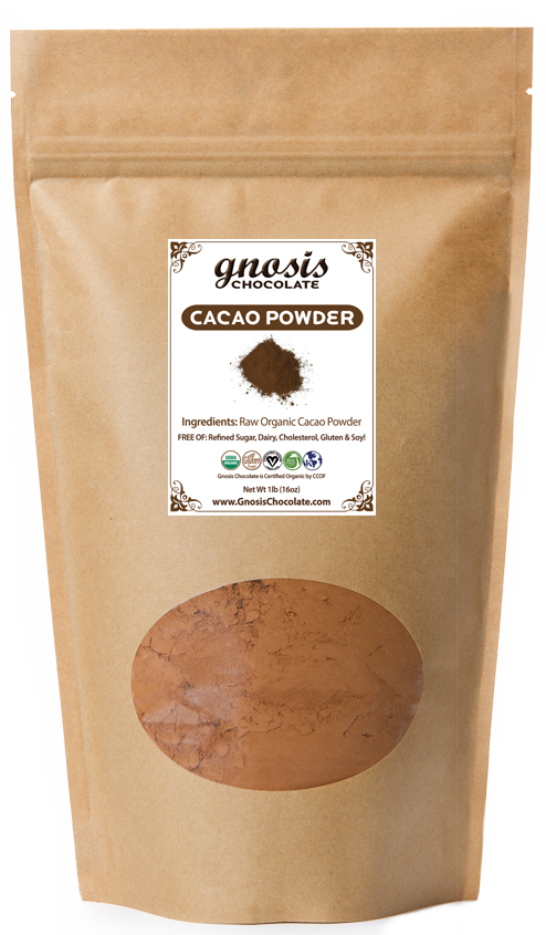 Cacao-powder - Gnosis (494x845), Png Download
