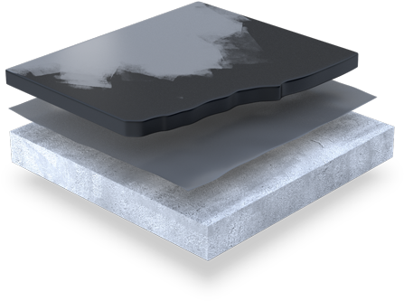 Standard Flat Roof System - Roof (470x336), Png Download