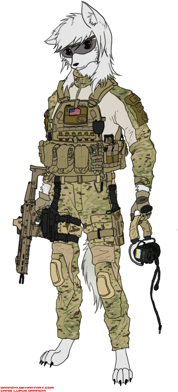 Collection Of Free Furry Drawing Army Download On Ubisafe - Furry Wolf T Shirts (612x1304), Png Download