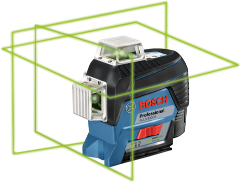 Lightbox - Bosch Green Laser Level (500x700), Png Download