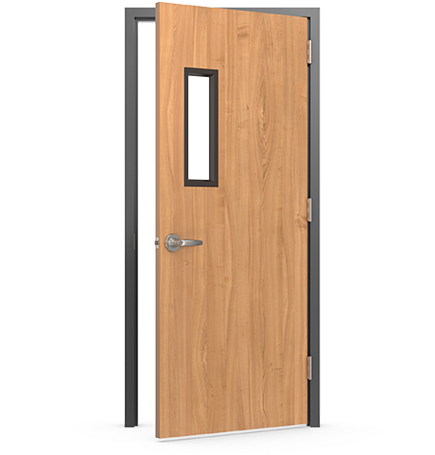 Hollow Metal Frames, Hollow Metal Doors, Wood Doors - Door (434x477), Png Download